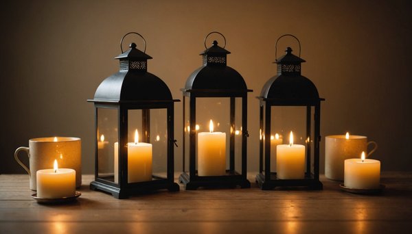 Transform your space with stylish candles and lanterns
